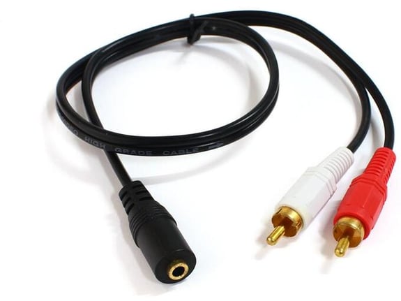 Kabl 2 RCA M na 35mm stereo 2