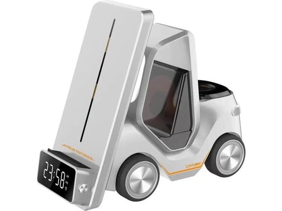 Kućni punjač Wireless 15W Viljuškar 5 u 1