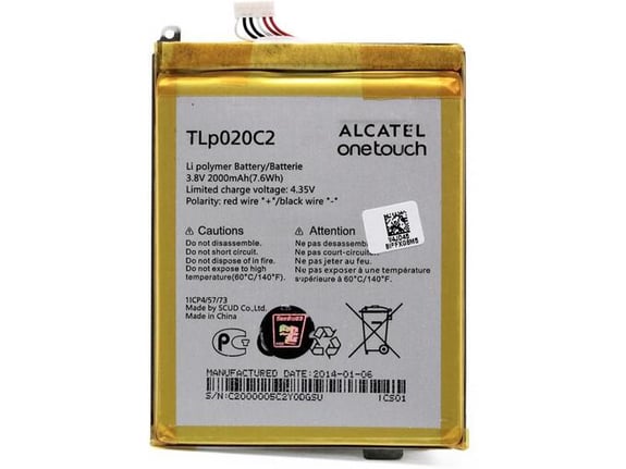 Baterija za Alcatel OT-6040 Idol X ORG
