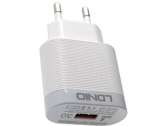 Kućni punjač Ldnio A303Q QC 30 5V 3A 18W micro USB