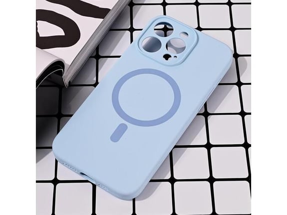 Torbica Magsafe Pure color za iPhone 15 Pro Max 6.7 svetlo plava