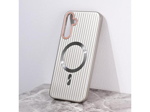 Torbica Magsafe Stripe za Samsung A156B Galaxy A15 5G siva