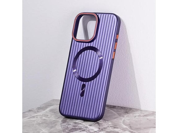 Torbica Magsafe Stripe za iPhone 16 Pro Max 6.9 ljubicasta