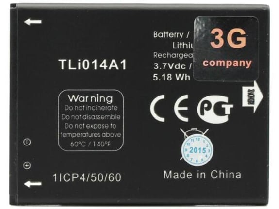 Baterija za Alcatel OT-985/OT-990/Pop C3/5020D/4010D/4030D ORG TLi014A1