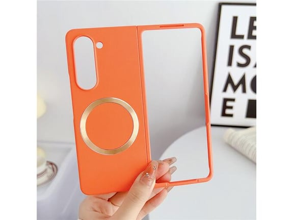 Torbica Magsafe Magnetic Shockproof za Samsung F956B Galaxy Z Fold 6 5G narandzasta