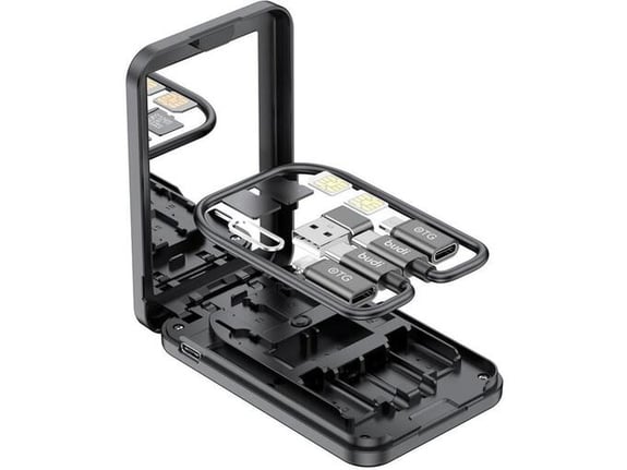 Multifunkcionalni box punjač wireless Budi Magsafe 15W 14 u 1