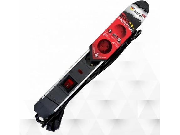 Produžni kabl Stark Pro Prenaponska 1.8m 3 utičnice, prekidač