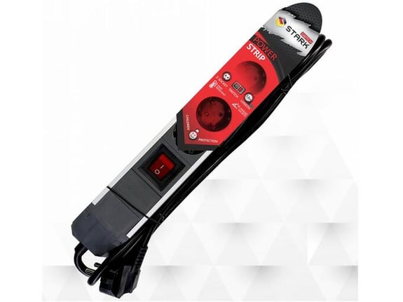 Produžni kabl Stark Switch 1.8m 3 utičnice, prekidač