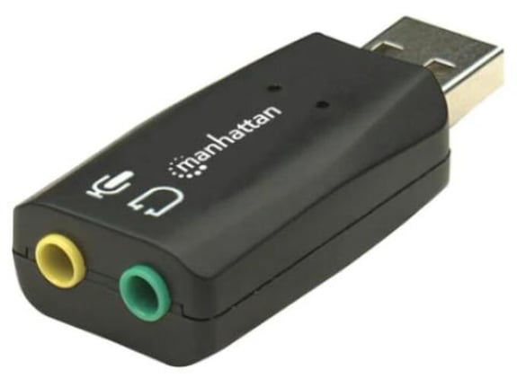 Manhattan USB zvučna kartica 150859 USB-A/M - 2x3.5mm