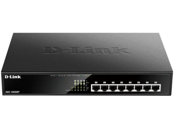 D-Link LAN Switch DGS-1008MP 10/100/1000 8port Poe