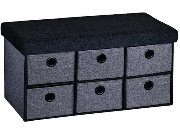 Kesper Tabure sa kutijama za odlaganje 76 x 38 x 38 cm KSP15953