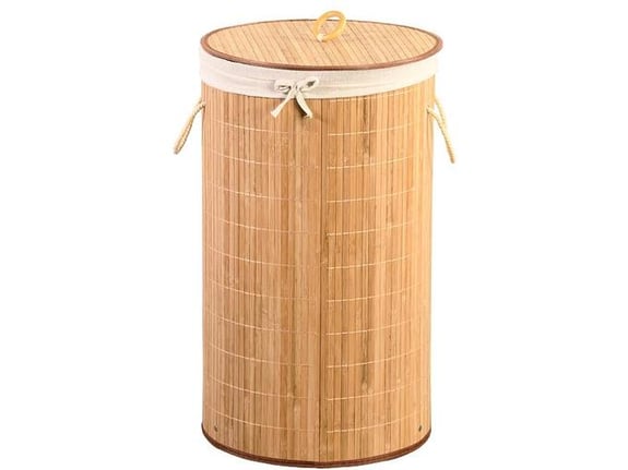 Kesper Korpa za prljavi veš bambus 35 x 35 x 60 cm KSP19572
