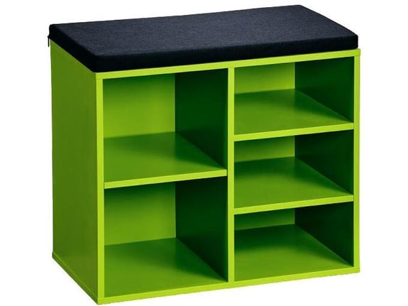 Kesper Mini cipelarnik zeleni sa jastukom za sedenje 51,5 x 48 x 29,5 cm KSP15962