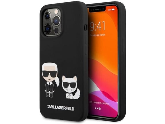 Maska Karl Lagerfeld Silicone Case Karl&Choupette za iPhone 13 Pro