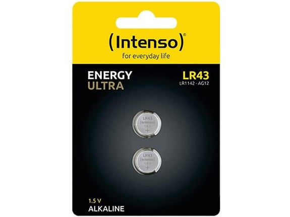 Baterija alkalna INTENSO LR43 pakovanje 2 kom