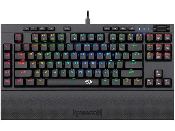 Mehanicka Gaming tastatura Redrago Vishnu Pro K596 RGB Wireless/ Wired (Red swich)