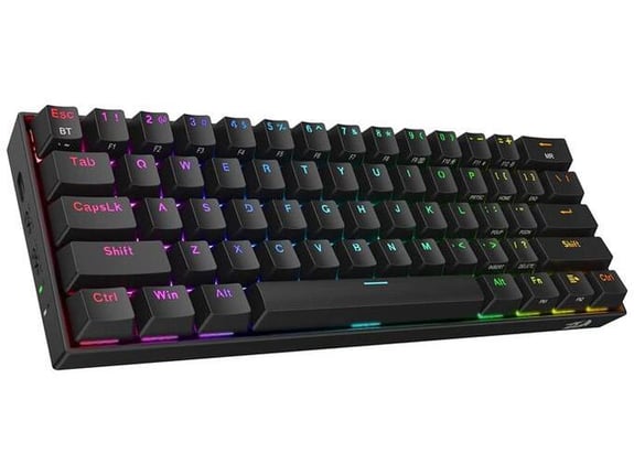 Mehanicka Gaming tastatura Redragon Draconic K530 PRO crna Bluetooth/ Wired (red switch)