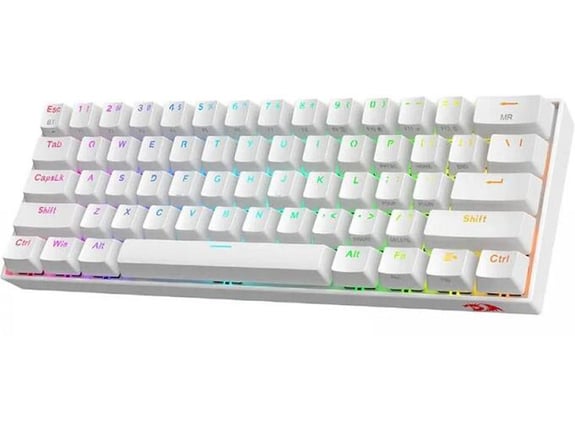 Mehanicka Gaming tastatura Redragon Draconic K530 PRO bela Bluetooth/ Wired