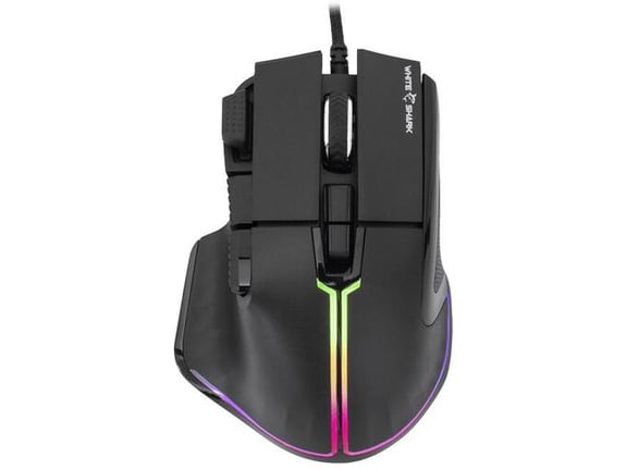 White Shark MIS GM-9006 MARROK Black RGB / 12.000 dpi