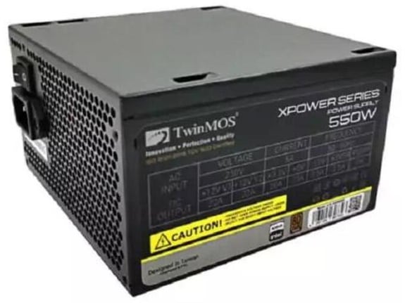 Napajanje TwinMos Xpower 550W 80PLUS Bronze ATX-550WB80