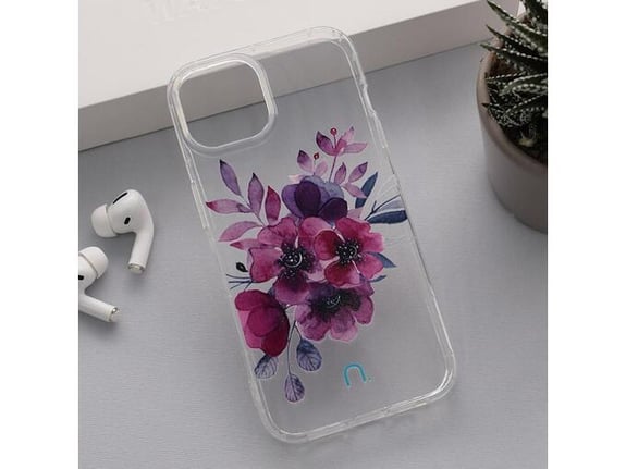 Maska Nanobit Print za iPhone 13 Flowers