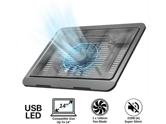 Postolje cooler za laptop MIKUSO NCP-063 14 inch