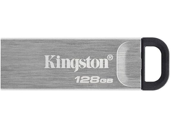 USB Kingston 128GB USB Flash Drive, USB 3.2 Gen.1, DataTraveler Kyson, Read up to 200MB/s, Write up to 60MB/s
