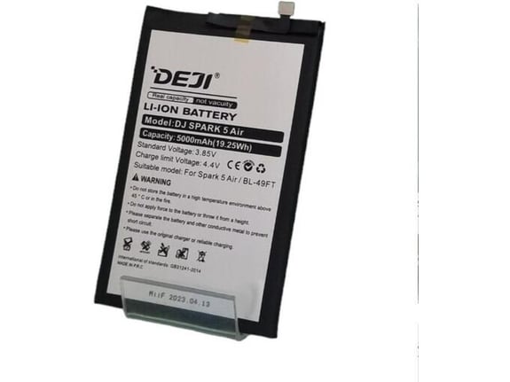 Baterija DEJI za Tecno Spark GO 2020/ Spark 5/ Pop 4 BL-49FT 5000mAh