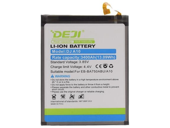 Baterija DEJI za Samsung A10/ A105F/ A7 2018 / A750 3400 mAh