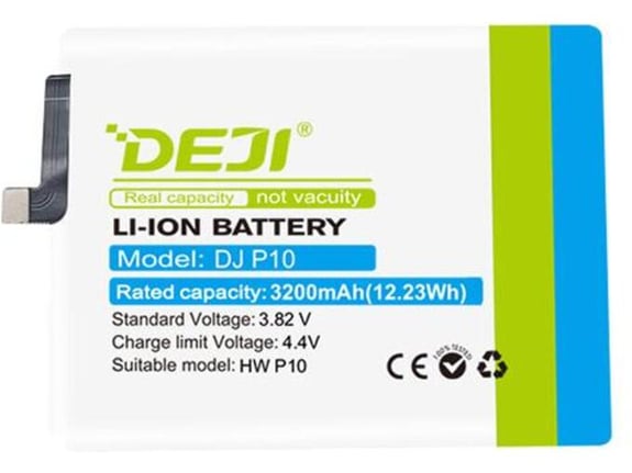 Baterija DEJI za Huawei P10/ Honor 9HB386280ECW 3200 mAh