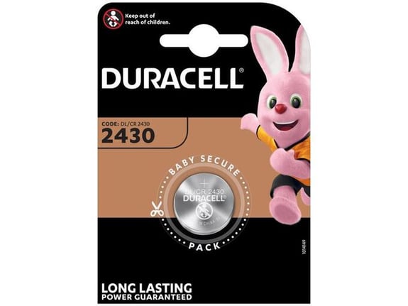 Duracell CR2430 1/ 1 3V litijumska baterija
