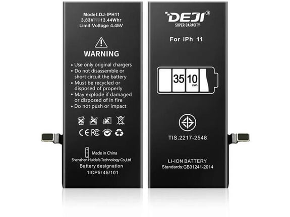 Baterija DEJI za iPhone 11 3510mAh HC