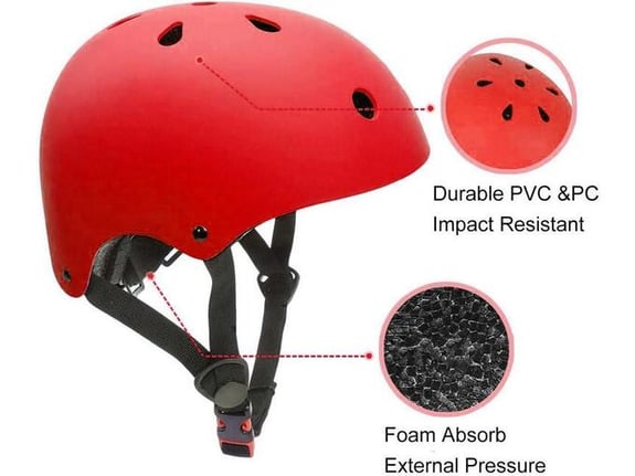 Kaciga za trotinet,rolere,skateboard L 58-62 cm