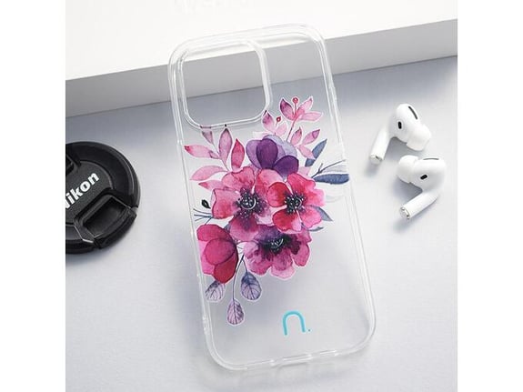 Maska Nanobit Print za iPhone 16 Pro Flowers