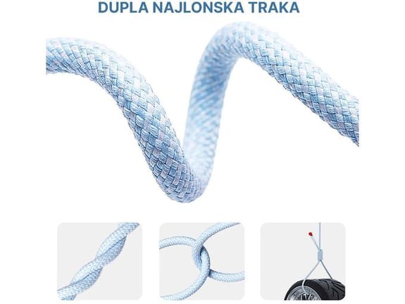 Kabl Braided PD Type-C na Lightning 20W