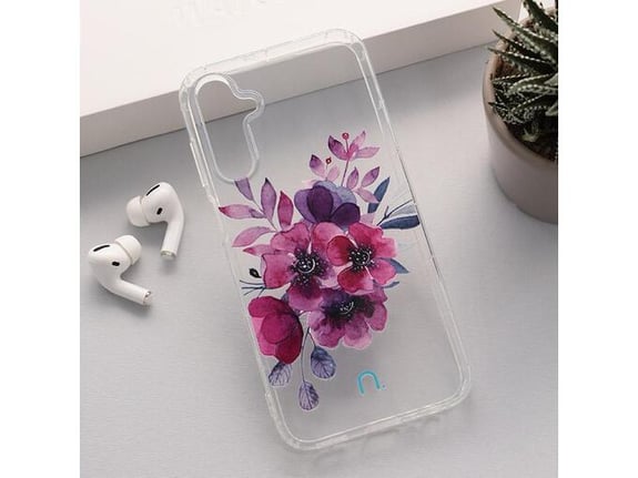 Maska Nanobit Print za Samsung A15 4G A155F A15 5G A156B Flowers