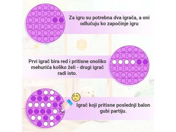 POP IT Bubble hamburger