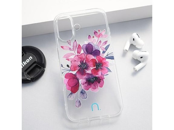 Maska Nanobit Print za iPhone 16 Flowers