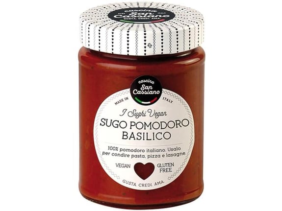 Cascina San Cassiano Sos Tomato and basil, 290g