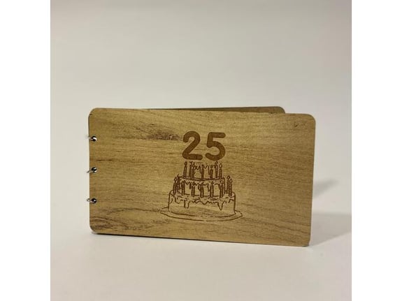 Moja Poklon Kutija - Koverta 25. rođendan