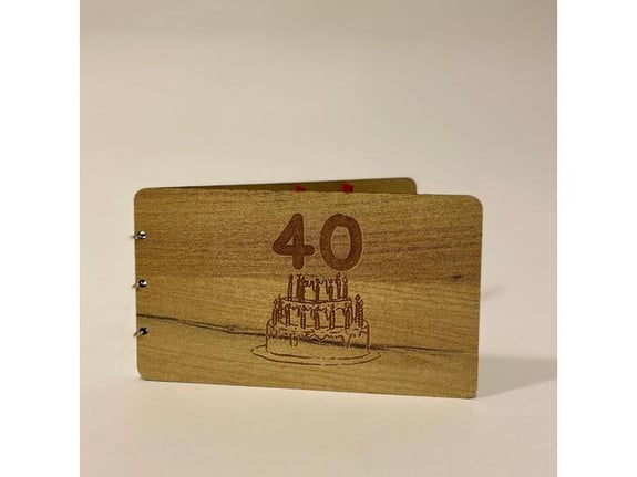 Moja Poklon Kutija - Koverta 40. rođendan