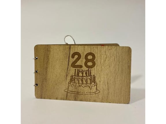 Moja Poklon Kutija - Koverta 28. rođendan