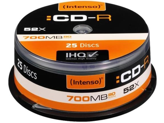 Intenso CD-R 700MB Cake Box