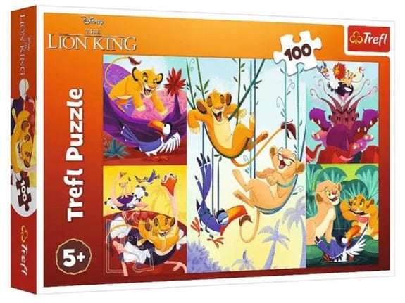 Trefl Puzzle Kralj lavova 100 delova