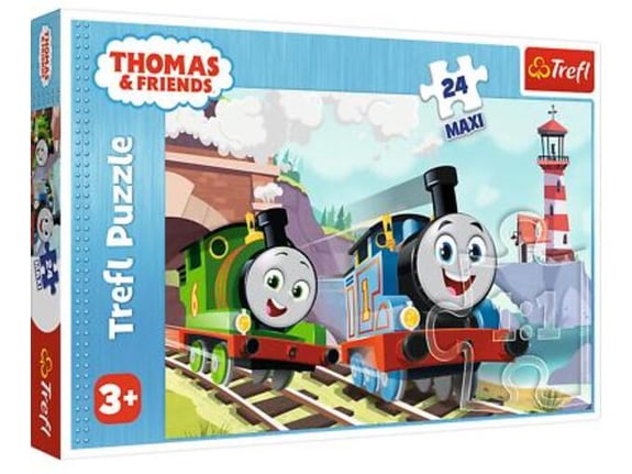 Trefl Puzzle Tomas i drugari 24 dela