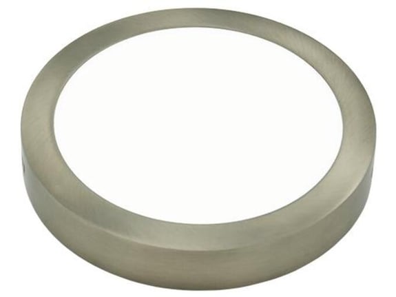 Mitea Lighting Nadgradni okrugli LED panel saten nikl 18W 3000~6500K M18NO-SN-CCT