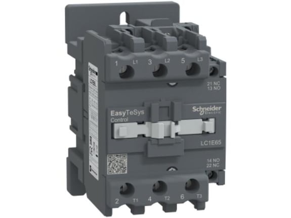 Schneider Kontaktor LC1E65P7 3P NO+NC AC