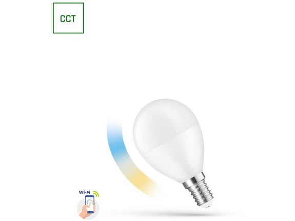 Spectrum LED Sijalica smart led G45 5W CCT DIM WI-FI