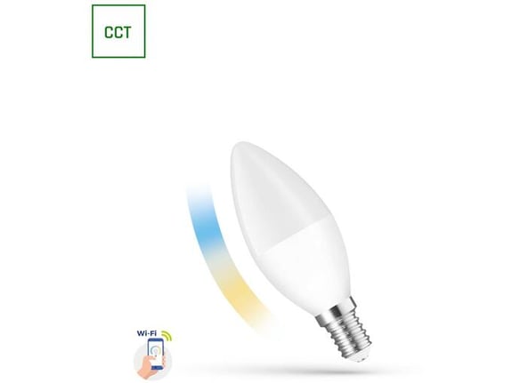 Spectrum LED Sijalica smart led sveća 5W CCT DIM WI-FI