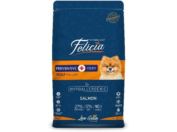 Felicia low grain-hrana za odrasle pse malih i minijaturnih rasa-losos